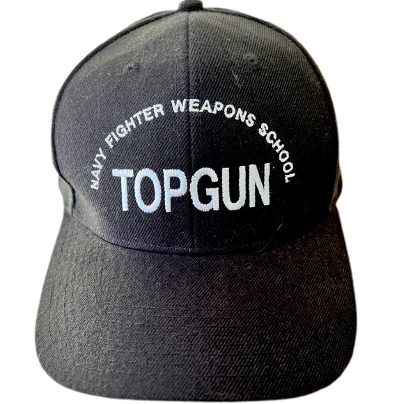 Head to toe Other - Top Gun Black Navy Fighter Weapons School Snapback Baseball Cap Hat